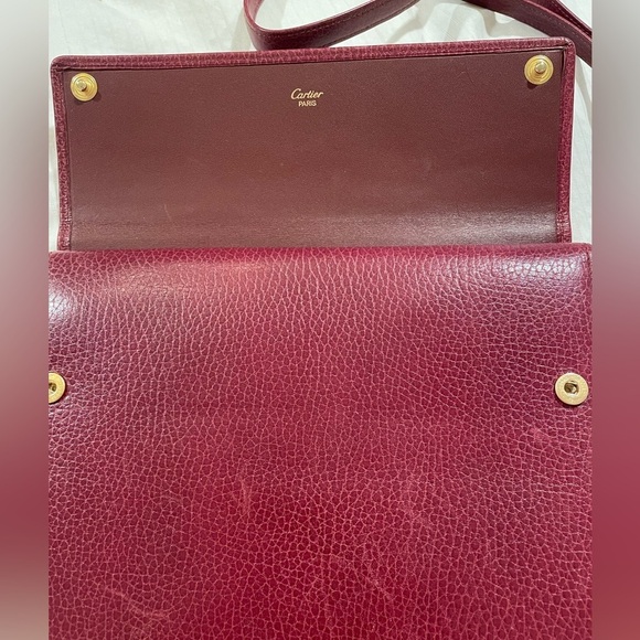 Authentic Cartier bag/organizer. So many pockets EUC dust cloth and box included - Picture 3 of 11